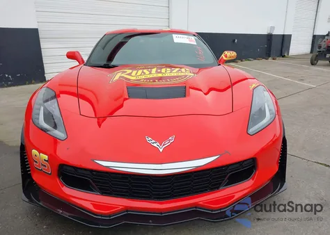 2015 Chevrolet Corvette Stingray из США, поврежденный, VIN 1G1YB2D76F5122463
